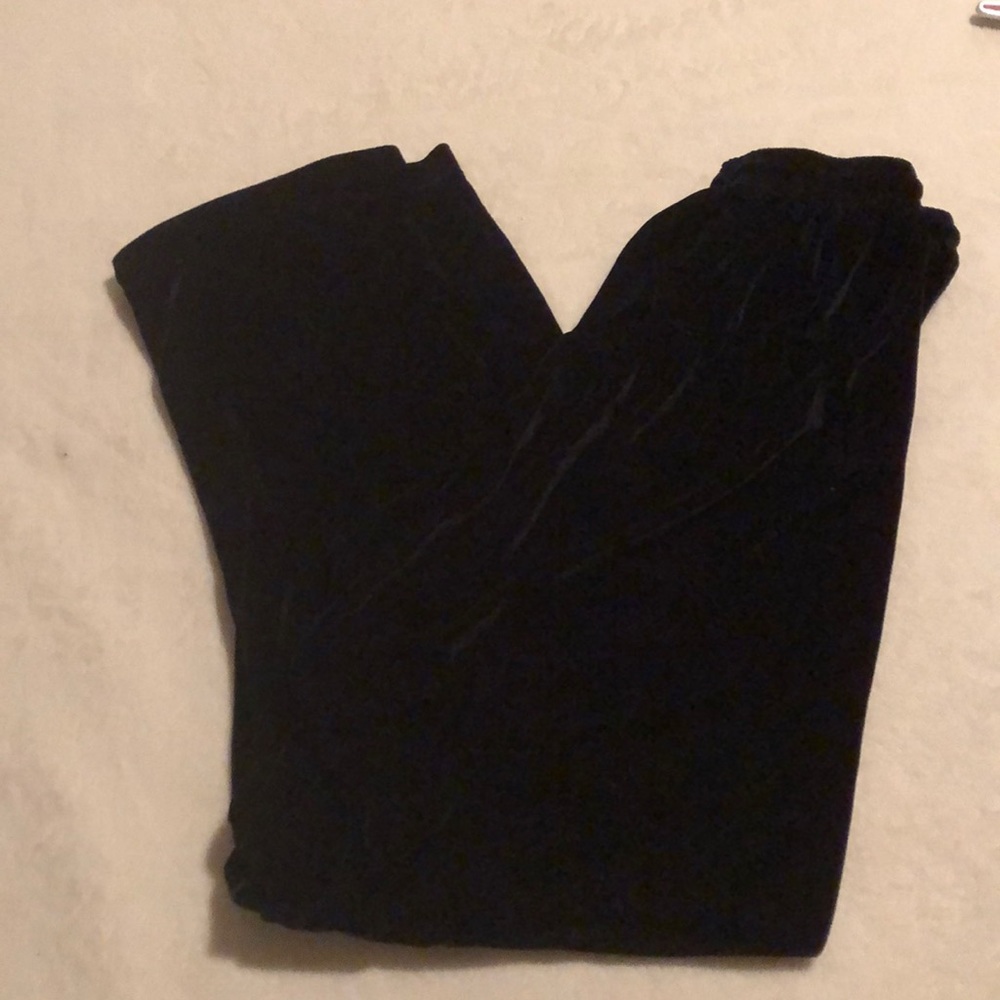 🔥4//$15🔥 BLACK VELVET PANTS